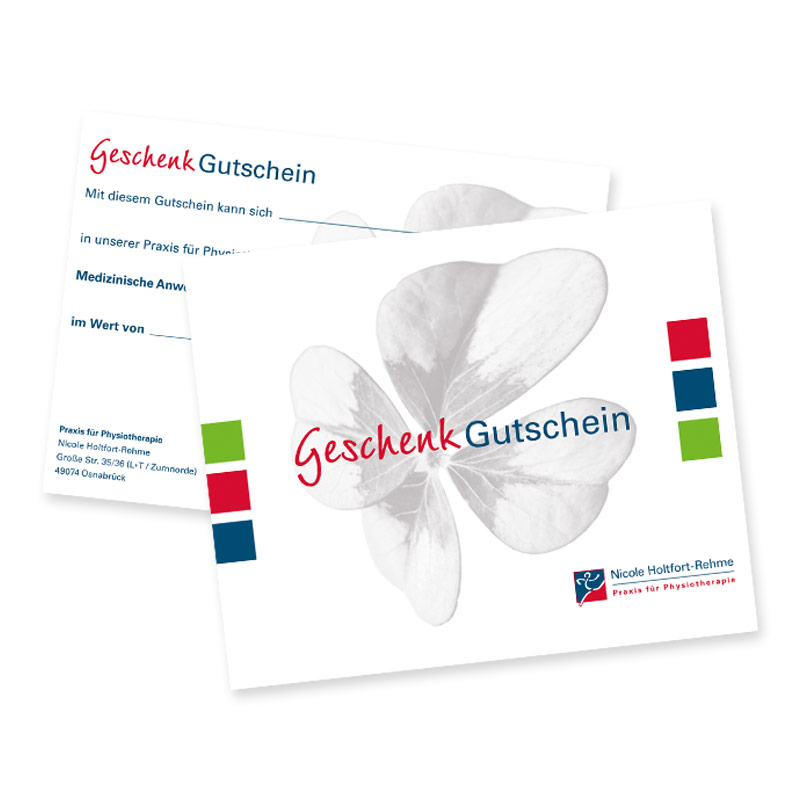 Gutschein-Physiotherapiepraxis